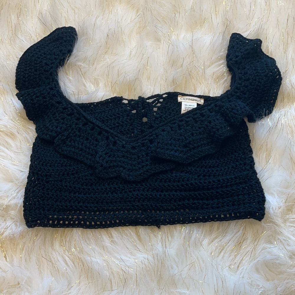 Fashion top,Summer Perfect Crochet Top, 🤩 - Picture 8 of 9